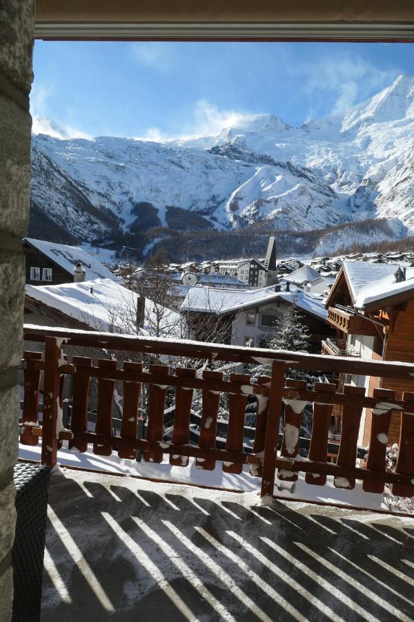 Chalet Valeria Saas Fee Exteriör bild