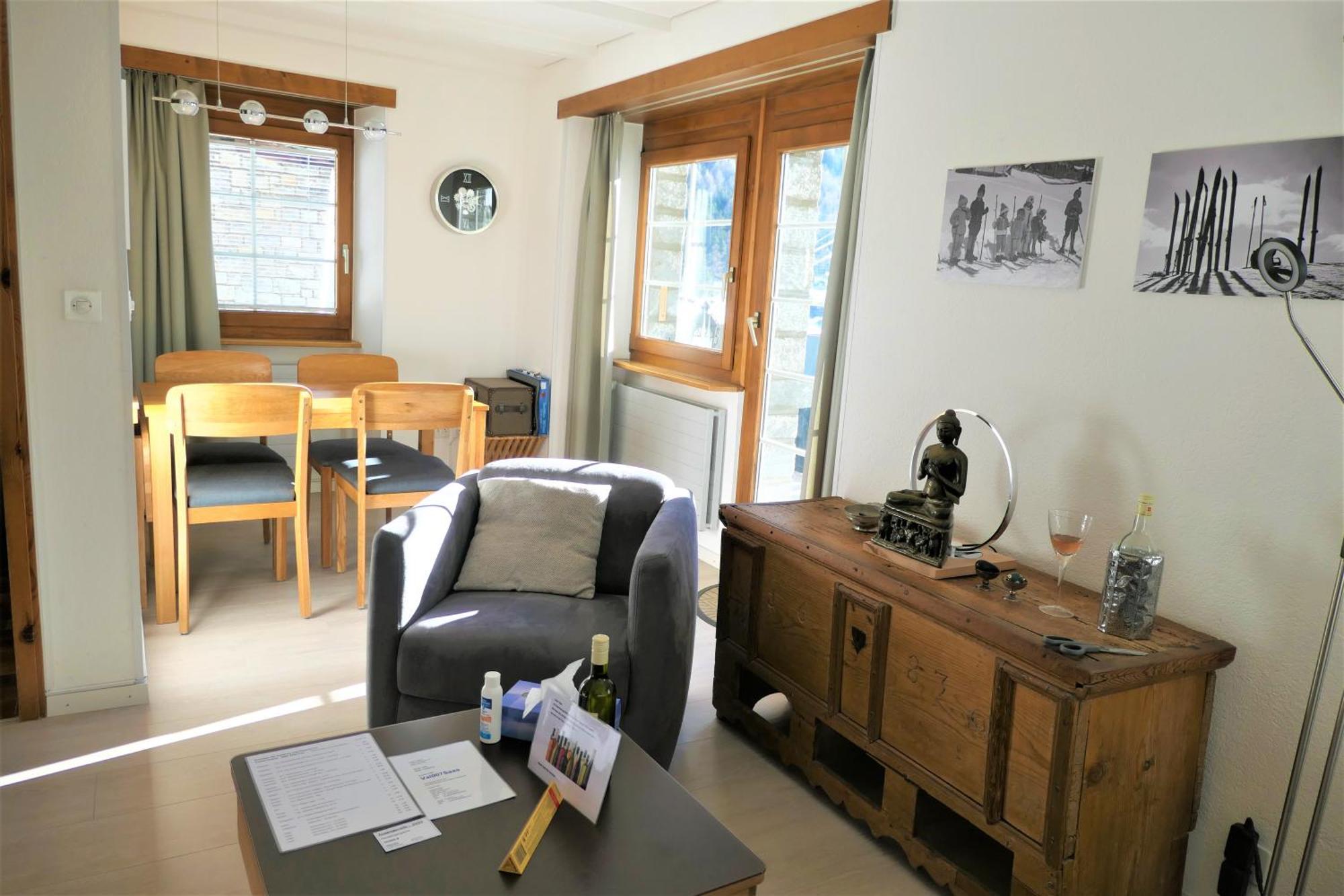 Chalet Valeria Saas Fee Exteriör bild